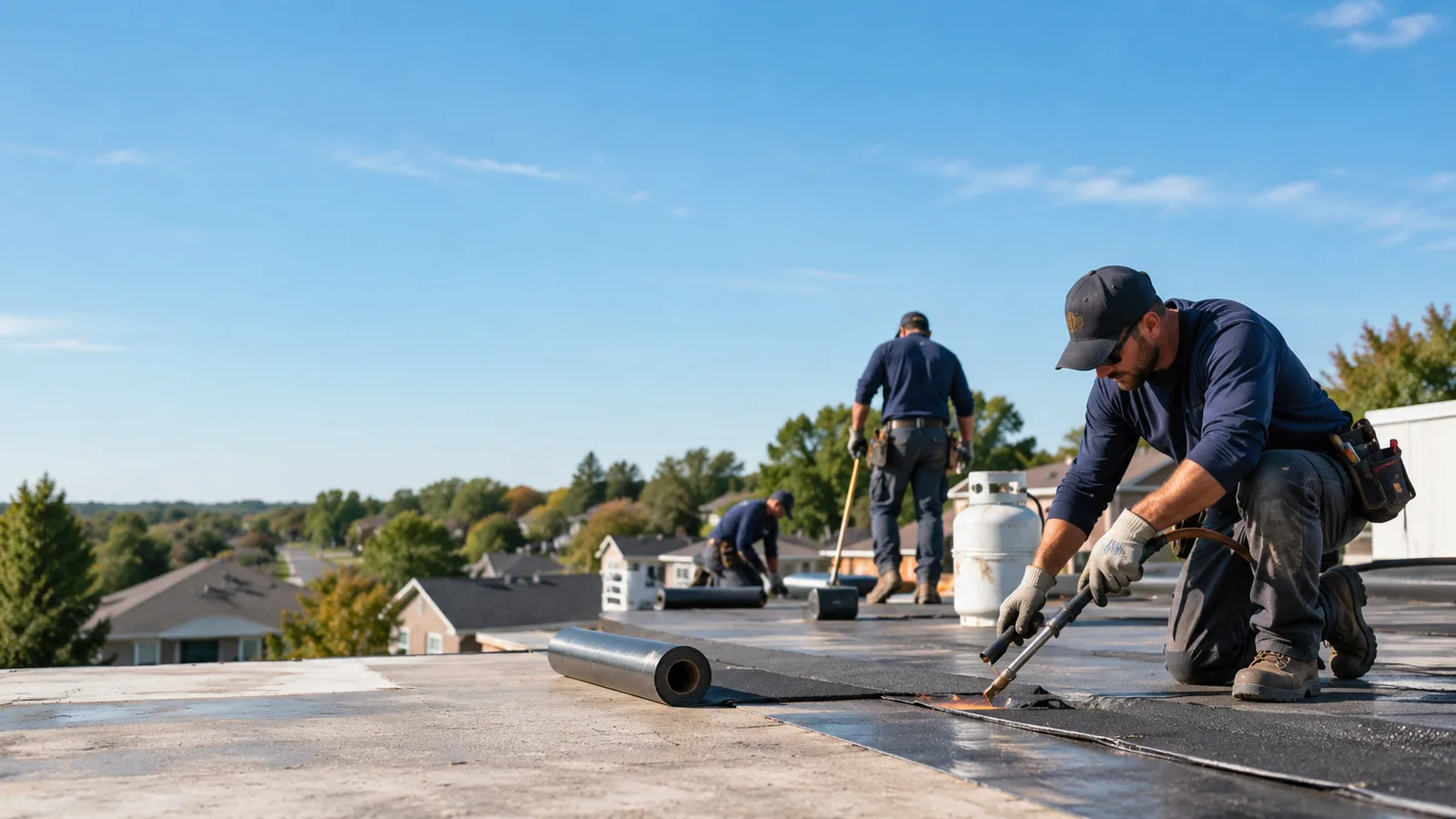 Flat Roof Leak Repair providers in Foster, VA